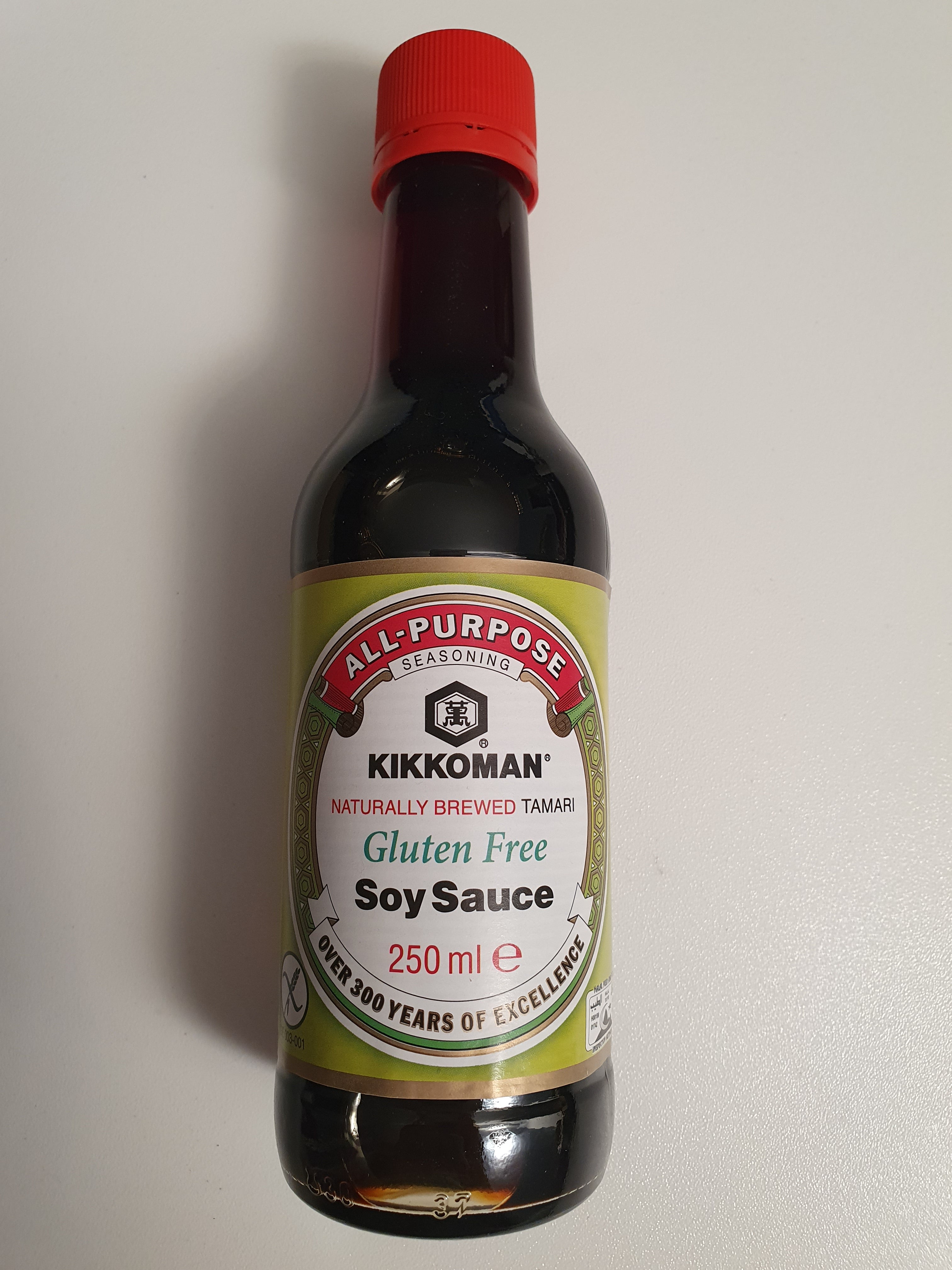 Salsa di soia kikkoman in bottiglia da 500ml