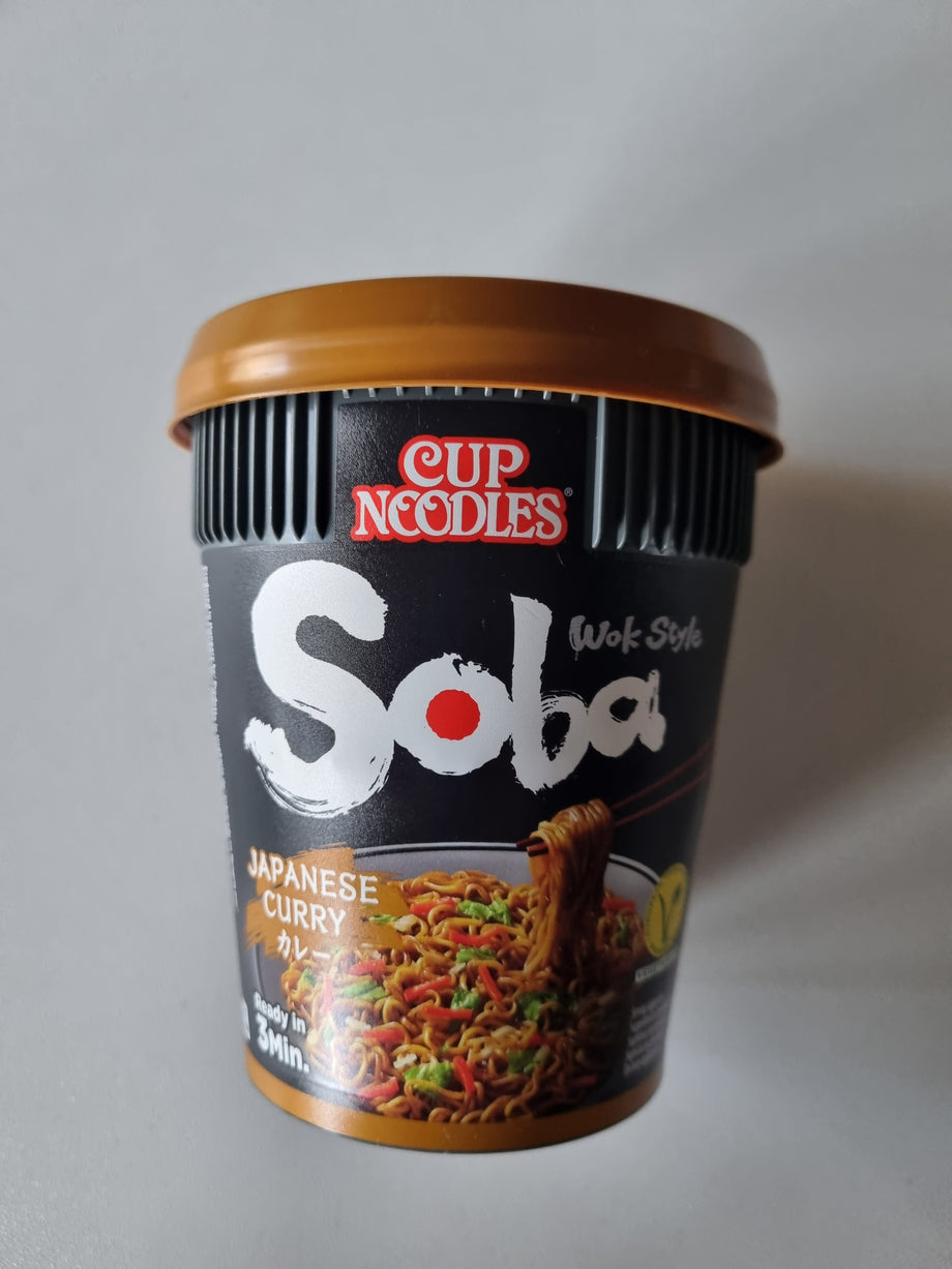 Noodles istantanei soba curry giapponese- Nissin 90g – SSOSOE